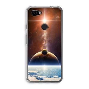 CaseCompany Omicron 2019: Google Pixel 3a Transparant Hoesje