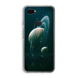 CaseCompany Mercurius: Google Pixel 3a Transparant Hoesje