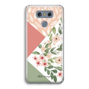 CaseCompany Sweet heaven geometrics: LG G6 Transparant Hoesje
