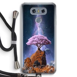 CaseCompany Ambition: LG G6 Transparant Hoesje met koord