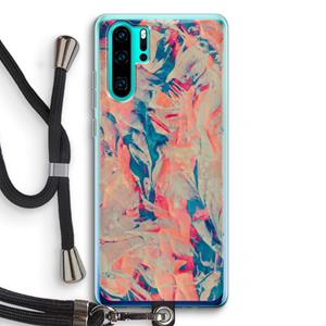 CaseCompany Alone: Huawei P30 Pro Transparant Hoesje met koord