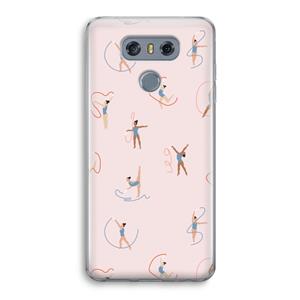 CaseCompany Dancing #3: LG G6 Transparant Hoesje