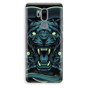 CaseCompany Cougar and Vipers: LG G7 Thinq Transparant Hoesje