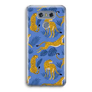CaseCompany Luipaard: LG G6 Transparant Hoesje