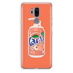 CaseCompany S(peach)less: LG G7 Thinq Transparant Hoesje