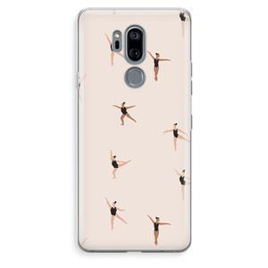 CaseCompany Dancing #1: LG G7 Thinq Transparant Hoesje
