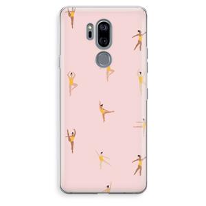 CaseCompany Dans #2: LG G7 Thinq Transparant Hoesje