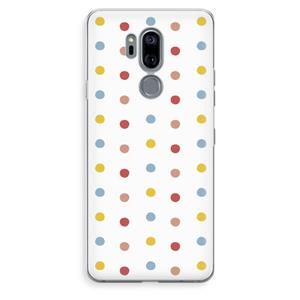 CaseCompany Bollen: LG G7 Thinq Transparant Hoesje