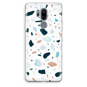 CaseCompany Terrazzo N°13: LG G7 Thinq Transparant Hoesje