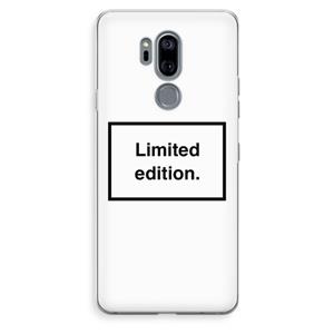 CaseCompany Limited edition: LG G7 Thinq Transparant Hoesje