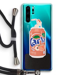 CaseCompany S(peach)less: Huawei P30 Pro Transparant Hoesje met koord