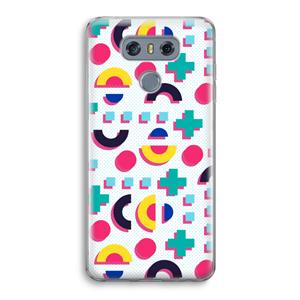 CaseCompany 8-bit N°2: LG G6 Transparant Hoesje