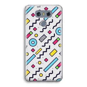 CaseCompany 8-bit N°8: LG G6 Transparant Hoesje