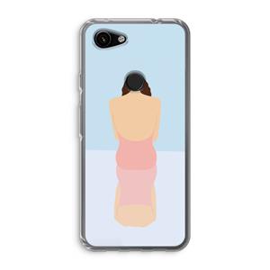 CaseCompany Mirror: Google Pixel 3a Transparant Hoesje