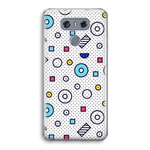 CaseCompany 8-bit N°9: LG G6 Transparant Hoesje