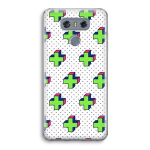 CaseCompany 8-bit N°10: LG G6 Transparant Hoesje