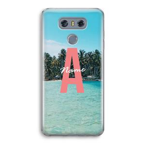 CaseCompany Pacific Dream: LG G6 Transparant Hoesje