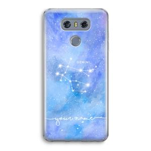 CaseCompany Sterrenbeeld - Licht: LG G6 Transparant Hoesje
