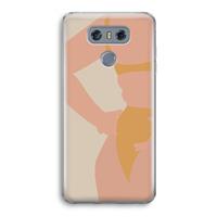CaseCompany Bikini body: LG G6 Transparant Hoesje