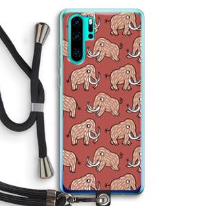 CaseCompany Mammoet: Huawei P30 Pro Transparant Hoesje met koord
