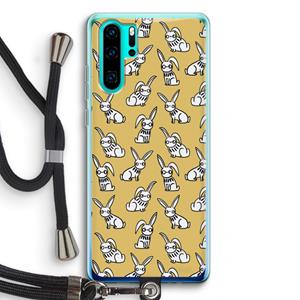 CaseCompany Haas: Huawei P30 Pro Transparant Hoesje met koord