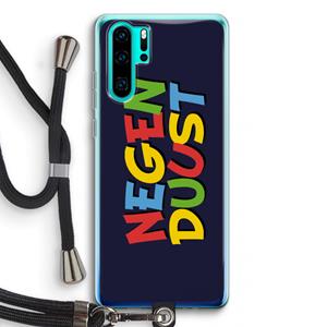 CaseCompany 90's One: Huawei P30 Pro Transparant Hoesje met koord