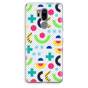 CaseCompany 8-bit N°1: LG G7 Thinq Transparant Hoesje