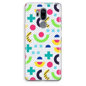 CaseCompany 8-bit N°1: LG G7 Thinq Transparant Hoesje