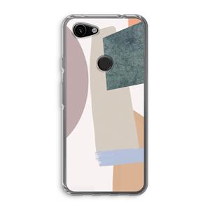 CaseCompany Lindo: Google Pixel 3a Transparant Hoesje