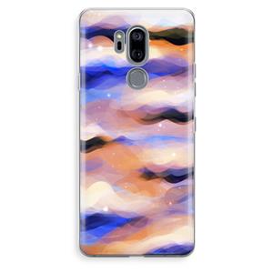 CaseCompany Donkere Wolken: LG G7 Thinq Transparant Hoesje