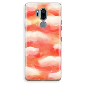 CaseCompany Lichte Wolken: LG G7 Thinq Transparant Hoesje