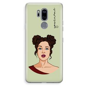 CaseCompany Pop-Art Creator: LG G7 Thinq Transparant Hoesje