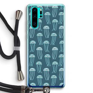 CaseCompany Kwallie: Huawei P30 Pro Transparant Hoesje met koord