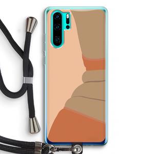 CaseCompany Bikini: Huawei P30 Pro Transparant Hoesje met koord