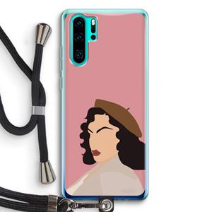 CaseCompany Confidence: Huawei P30 Pro Transparant Hoesje met koord