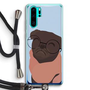 CaseCompany Ludo: Huawei P30 Pro Transparant Hoesje met koord