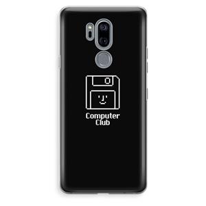 CaseCompany Hello: LG G7 Thinq Transparant Hoesje