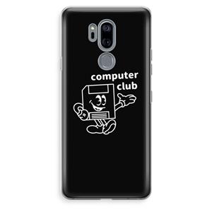 CaseCompany Floppyhead: LG G7 Thinq Transparant Hoesje