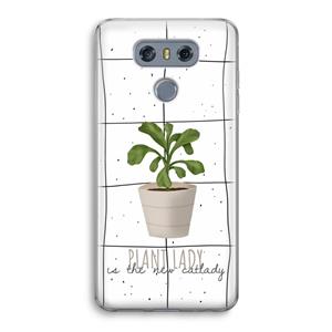 CaseCompany Kamerplant op vensterruit: LG G6 Transparant Hoesje