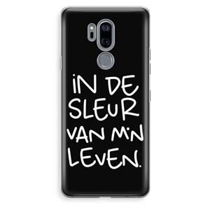 CaseCompany De Sleur: LG G7 Thinq Transparant Hoesje