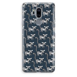 CaseCompany Makis: LG G7 Thinq Transparant Hoesje