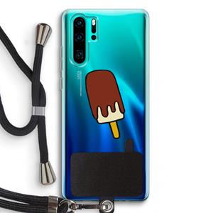 CaseCompany Frisco: Huawei P30 Pro Transparant Hoesje met koord