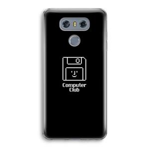 CaseCompany Hello: LG G6 Transparant Hoesje