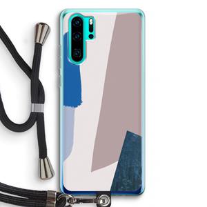 CaseCompany Lapis: Huawei P30 Pro Transparant Hoesje met koord