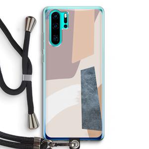 CaseCompany Luca: Huawei P30 Pro Transparant Hoesje met koord