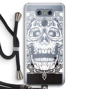 CaseCompany Seek & Destroy: LG G6 Transparant Hoesje met koord