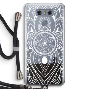 CaseCompany It's Complicated: LG G6 Transparant Hoesje met koord