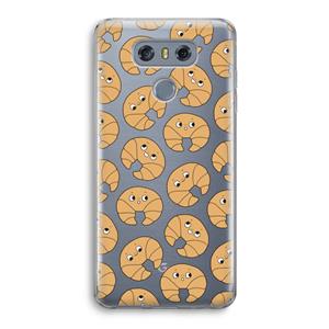 CaseCompany Croissant: LG G6 Transparant Hoesje