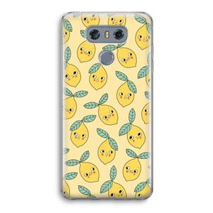 CaseCompany Citroenen: LG G6 Transparant Hoesje