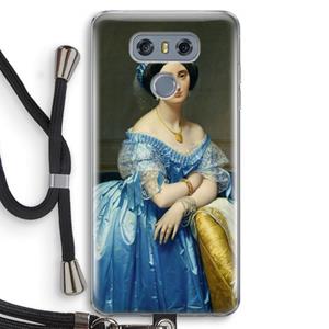CaseCompany Eleonore: LG G6 Transparant Hoesje met koord